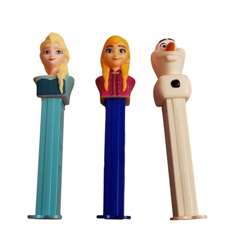Pez Dispensers- Elsa, Anna & Olaf